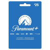 Paramount Plus 25 Dollar Gift Card