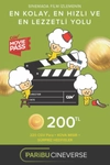 Paribu Cineverse CGV Movie Pass 200 TL