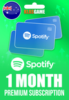 Spotify AU - 1 Month Premium Subscription