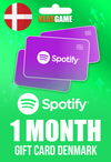 Spotify Gift Card Denmark- 1 Month DK