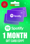 Spotify Gift Card Morocco - 1 Month Premium