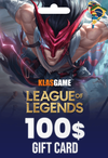 League Of Legends 100 Usd Riot Gift Card