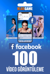 100 Adet Facebook Video Görüntüleme