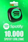 Spotify Müzik Dinleme Listesi - 10000 Dinlenme