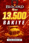 BloodKO 10000 TL Bakiye + 3500 TL Bonus