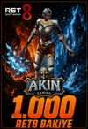 AkınGaming - 1.000 RB + 200 RB Bonus