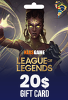 League Of Legends 20 Usd Riot Gift Card