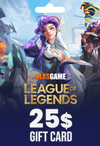 League Of Legends 25 Usd Riot Gift Card