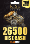 Rise Online World 25000 + 1500 Cash