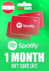Spotify Gift Card Austria- 1 Month AT
