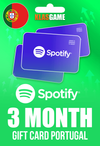 Spotify Gift Card Portugal- 3 Month PT
