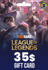 League Of Legends 35 Usd Riot Gift Card
