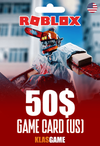 Roblox 50 USD Game Card (US)