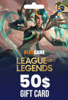 League Of Legends 50 Usd Riot Gift Card