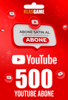 Youtube 500 Abone