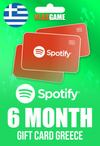 Spotify Gift Card Greece - 6 Month GR