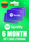 Spotify Gift Card Lithuania - 6 Month LT