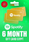 Spotify Gift Card Morocco - 6 Month Premium