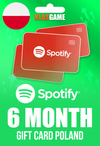 Spotify Gift Card Poland - 6 Month PL