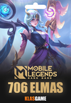 Mobile Legends: Bang Bang - 625 Elmas + 81 Elmas (Global)