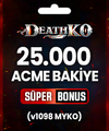 Deathko MYKO -  25.000  AB + 13.750 AB Bonus