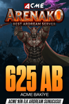 ArenaKO - 500 AB + 125 AB Süper Bonus ( 12.500 KC Değerinde )