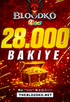 BloodKO 20000 TL Bakiye + 8000 TL Bonus