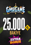 GMRGAME 25000 AB + 10000 AB  (BONUS) + 10000 AB (SUPER BONUS)