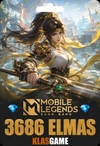 Mobile Legends: Bang Bang - 3686 Elmas
