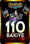 Realko 100 RB + 10 RB Bonus  (2.200 KC Değerinde)