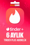 Tinder Plus Abonelik - 6 Ay (TR)