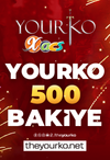 YourKO - 500 TL Bakiye