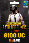 Pubg Mobile 8100 UC Global