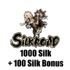 1000 Silk + 100 Silk bonus