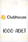 ClubHouse Oda Ziyaretçisi 1000 Adet