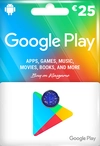Google Play 25 Euro