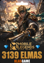 Mobile Legends: Bang Bang - 3139 Elmas