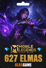 Mobile Legends: Bang Bang - 627 Elmas