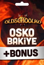 OldSchoolKO 1.000 OB Bakiye 300 OB Super Bonus Bakiye