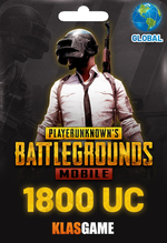 Pubg Mobile 1800 UC Global