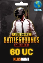 Pubg Mobile 60 UC Global