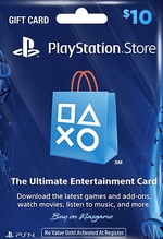 PlayStation PSN Card 10 USD