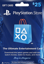 PlayStation PSN Card 25 USD