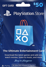 PlayStation PSN Card 50 USD