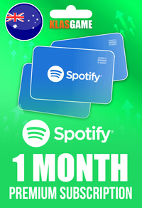 Spotify AU - 1 Month Premium Subscription