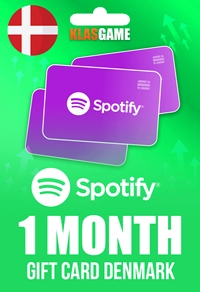 Spotify Gift Card Denmark- 1 Month DK