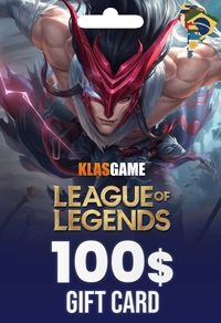 League Of Legends 100 Usd Riot Gift Card