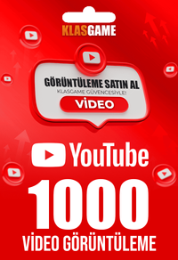 Youtube 1000 Video Görüntüleme