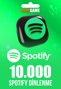 Spotify Müzik Dinleme Listesi - 10000 Dinlenme