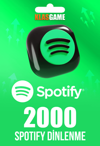 Spotify Müzik Dinleme Listesi - 2000 Dinlenme